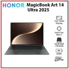 Image of Honor MagicBook Art 14 2025 GREEN Ultra 7 32GB RAM 1TB SSD Windows PC Laptop