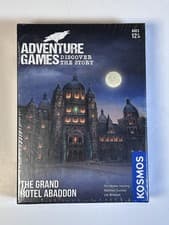 Image of Adventure Games: The Grand Hotel Abaddon Board Game - Kosmos New Sealed