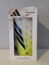 Image of Adidas X SG League shin guards / shin pads. Size M 160-175cm White/Green. New!