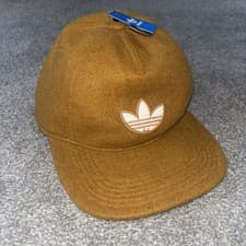 Image of Adidas Originals Heritage SnapBack Adjustable Cap BNWT Unworn Hold Burnt Orange