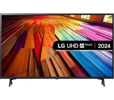 Image of LG 43UT80006LA 43" Smart 4K Ultra HD HDR LED TV with Amazon Alexa Sleek & Slim