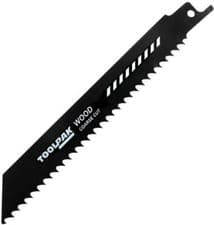 Image of 150mm 6TPI Reciprocating Saw Blades for Wood / Plasterboard - 5 Pack - TOOLPAK