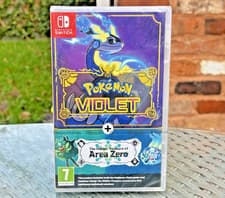 Image of NINTENDO SWITCH POKEMON VIOLET THE HIDDEN TREASURE OF AREA ZERO *SEALED* RARE!!