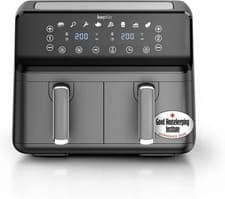 Image of Keplin 9L Dual Zone Air Fryer 2700W 8in1 Large Family Cooker Roast Bake