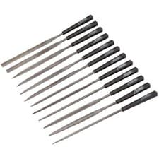 Image of 1x 12 Piece Draper 140mm Needle File Set - 82640