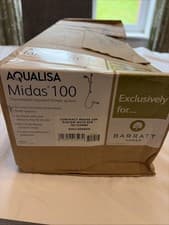 Image of Aqualisa Midas 100 Thermostatic Exposed Shower System, Chrome,New Other, Barrett