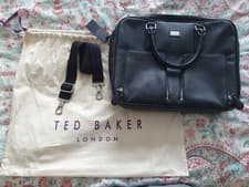 Image of Ted Baker Leather Briefcase Document Bag Brand New With Tags RRP £595