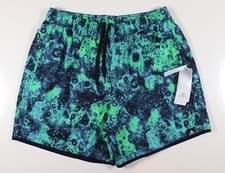 Image of ADIDAS SHORT LENGTH MELTING SALT REVERSIBLE CLX SWIM SHORTS BLUE HC8542 MEN M