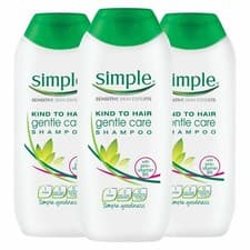 Image of SIMPLE KIND OF HAIR GENTLE CARE SHAMPOO PACK OF 3 X 200ML