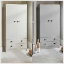Image of Lloyd Pascal Linwood Two Drawer Two Door Wardrobe