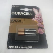 Image of 2 AAAA DURACELL ULTRA Batteries MN2500 1.5V E96