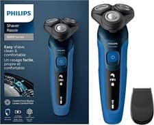 Image of Philips Series 5000 Rechargeable Men's Electric Shaver - Dark Royal Blue...