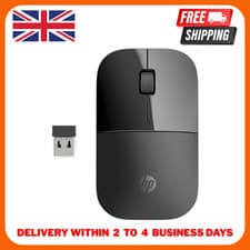 Image of HP Z3700 Wireless Mouse | Black | Slim | Multi-OS & Device Compatibility | 2.4 G