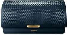 Image of Tower Empire Roll Top Bread Bin Midnight Blue & Rose Gold -- n/o
