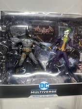 Image of DC Multiverse Mcfarlane Gaming Batman Vs Arkham Asylum Joker Sealed