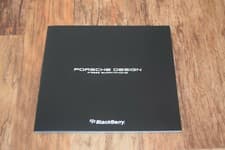 Image of BlackBerry Porsche Design P'9982 Smartphone Brochure NEW Rare