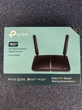 Image of TP-Link AC1200 Wireless Dual Band 4G+ Cat6 Gigabit Router - Black (Archer MR600)