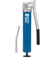 Image of Heavy Duty Grease Gun Lever Action 10,000 PSI | Bulk & 400g Cartridge Air Valve