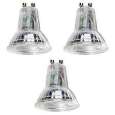 Image of 3 x Megaman 142222E Dimmable LED GU10 PAR16 Bulbs 36° 4000K Cool White 4.7W