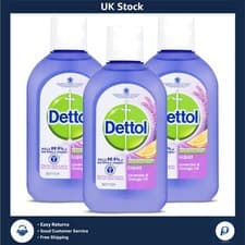 Image of Powerful Antibacterial Disinfectant Lavender Orange 1.5L Total 3 x 500ml