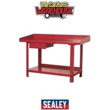 Image of Sealey AP1015 Steel Workbench with Drawer 1.5m