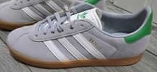 Image of Adidas Original Gazelle J UK 5 Grey Brand New Full Box