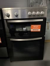 Image of INDESIT IDE6VMX 60 Cm Electric Ceramic Cooker - Stainless Steel
