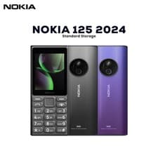 Image of BRAND NEW NOKIA 125 4G (2024) DUAL SIM Black Unlocked Classic Phone