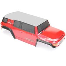 Image of FTX Outback Geo 4x4 Bodyshell and Decals (No Accessories) - Red