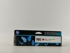 Image of HP D8J08A 980 Original Ink Cartridge, Magenta, Single Pack