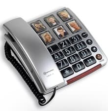 Image of AMPLICOMMS BigTel 40 PLUS Big Button Phone Landline Extra Loud Hard of Hearing