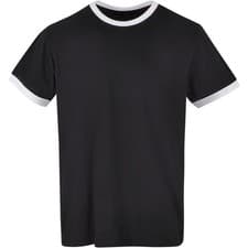 Image of Build Your Brand Ringer Tee Men's T-Shirt Cotton Printable Regular Top