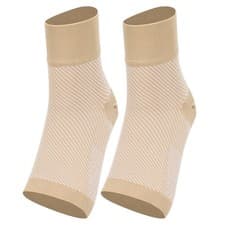 Image of (Ankle Brace L)Sport Ankle Brace Protector Compression Support Sleeve Short HG
