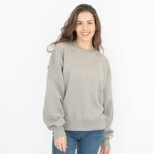 Image of Carhartt Women Sweatshirt Comfort Summer Cotton Light Grey M Medium