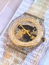 Image of Swatch X-Mas Special 2012 Suoz159Std Snow Your Time Away New