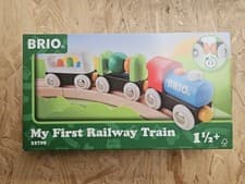 Image of Brio My First Railway Train 33729 2014 Wooden Railway New Boxed