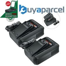 Image of Bosch AL 18V-44 18v 34 Minute Fast Battery Charger Twin Dual Pack Power for all