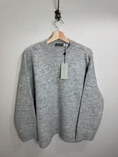 Image of Mint Velvet Grey Longline Crew Neck Jumper Large New With Tags