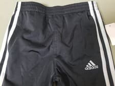 Image of New Adidas Kids 3 Stripe Sweatpants.