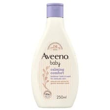 Image of AVEENO BABY CALMING COMFORT BEDTIME 250ML BATH WASH FOR DELICATE SKIN