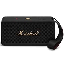 Image of Marshall Wireless Speaker Black & Brass Middleton ll Black and Brass