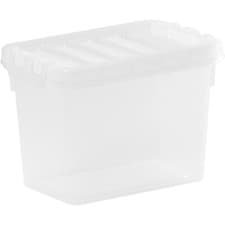 Image of WHAM Crystal Storage Box & Lid 800ml Clear