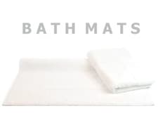 Image of Luxury Egyptian Cotton Bath Mats Pack of 2 | Hotel Quality Absorbent Floor Mats