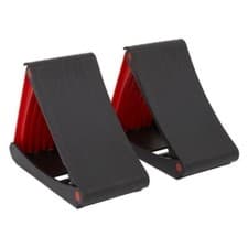 Image of Sealey Folding Wheel Chocks Pair WCF01