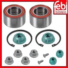 Image of Front Wheel Bearing Kit x2 Febi 19912 For Seat Arosa VW Lupo Polo MK3 6N0498625