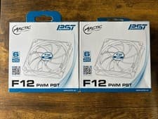 Image of Arctic F12 PWM 120mm Case Fan 1350RPM Bundle X2