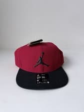 Image of Air Jordan Nike Pro Jumpman Classics Snapback AR2118 Red Black Bred Hat Cap NEW