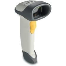 Image of Zebra Ls2208 Handheld Barcode Scanner Cable Connectivity White 100 Scan/S Laser