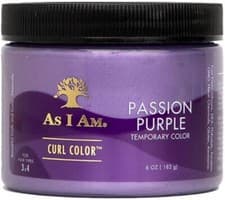 Image of As I Am Curl Color Passion Purple Temporary Color 182g