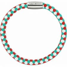 Image of Brighton WOODSTOCK Honeycomb Single Leather Bracelet  S/M NWT RT $40 